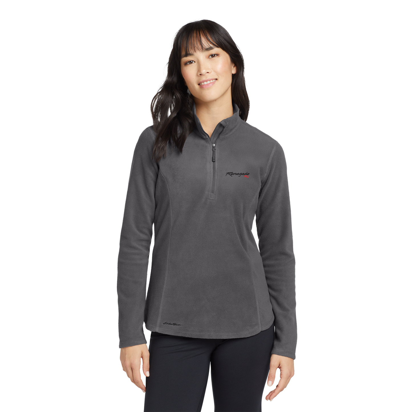 Eddie Bauer® Women's 1/2-Zip Microfleece Jacket - EB227