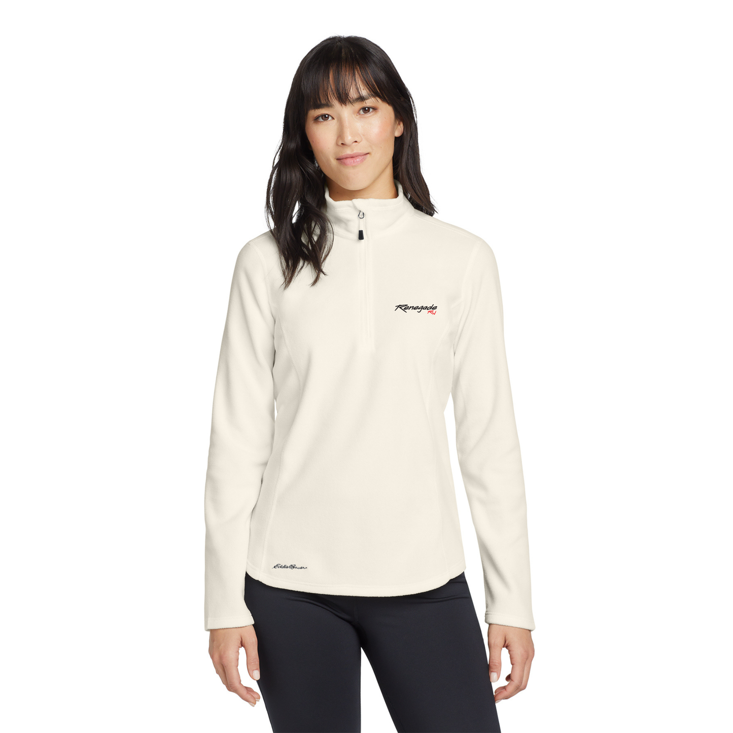 Eddie Bauer® Women's 1/2-Zip Microfleece Jacket - EB227