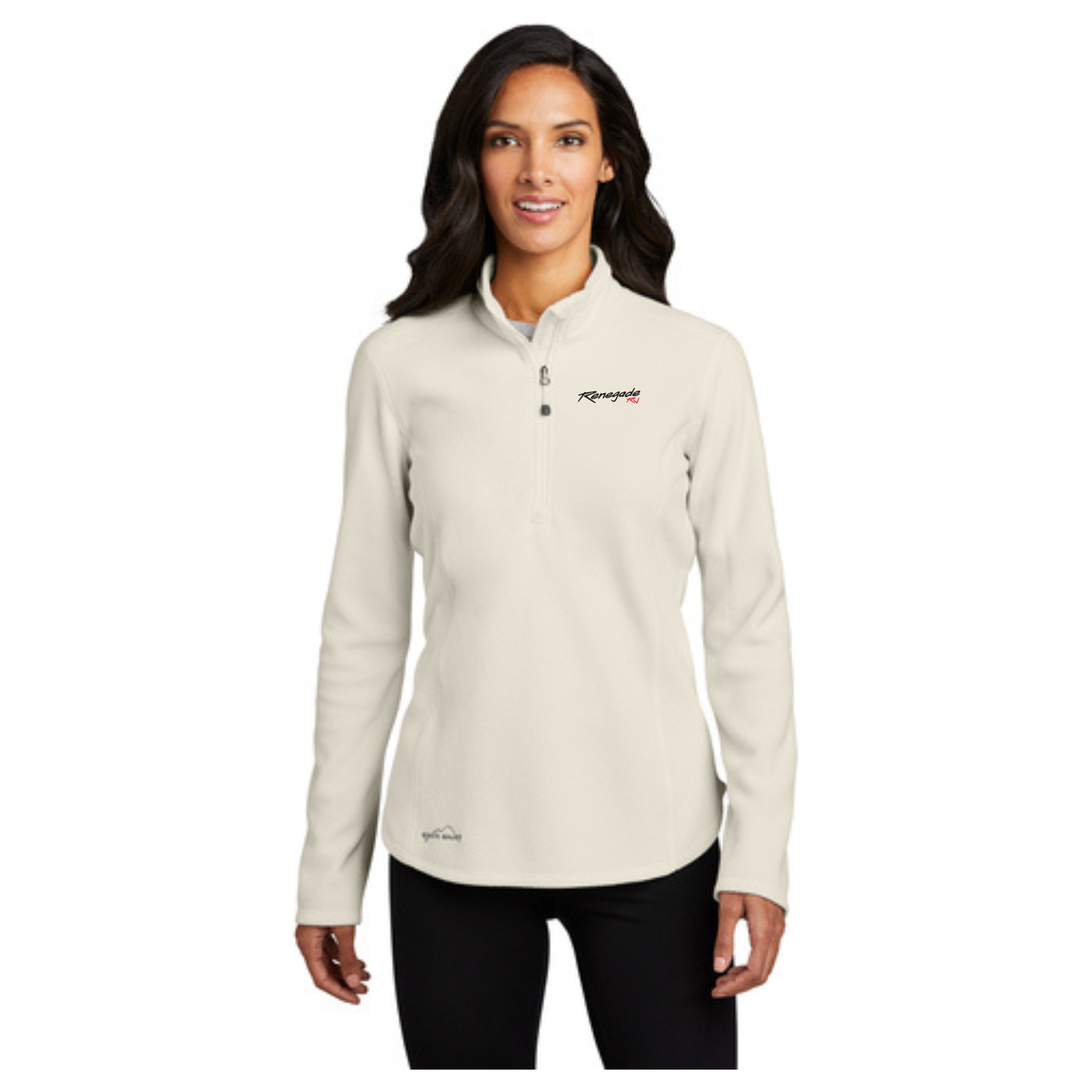 Eddie Bauer® Ladies 1/2-Zip Microfleece Jacket - EB227