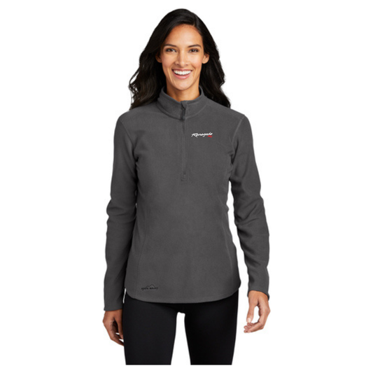 Eddie Bauer® Ladies 1/2-Zip Microfleece Jacket - EB227