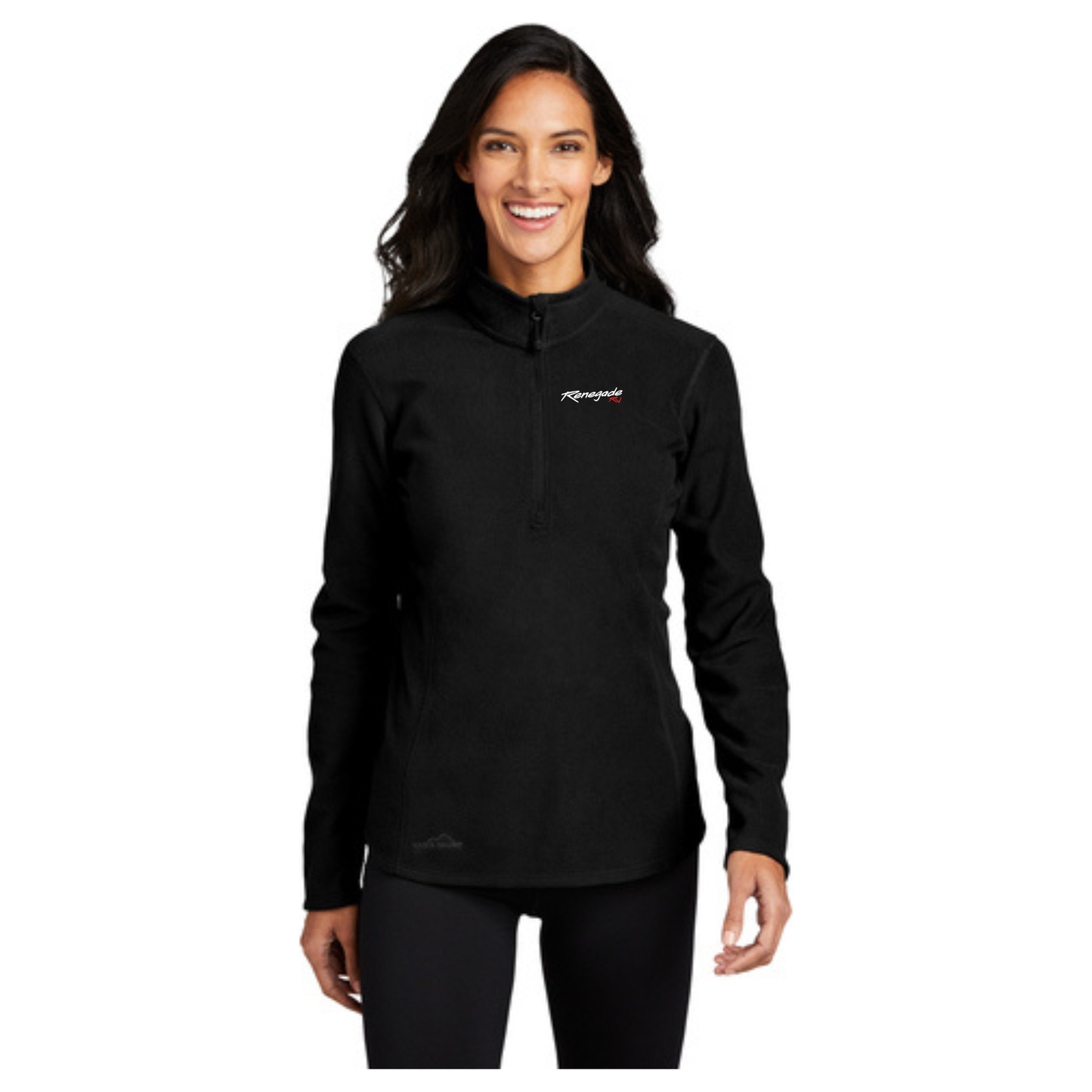 Eddie Bauer® Ladies 1/2-Zip Microfleece Jacket - EB227